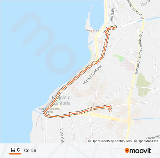 C  Line Map