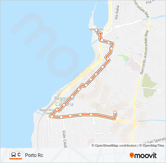 C  Line Map