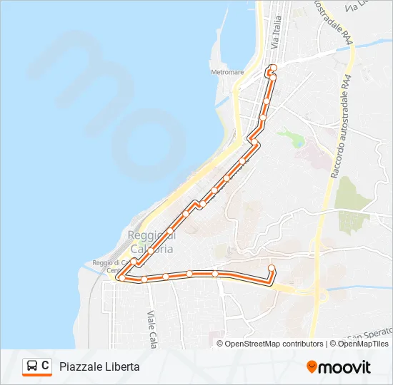 C  Line Map