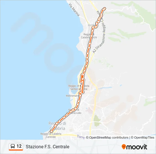 12  Line Map