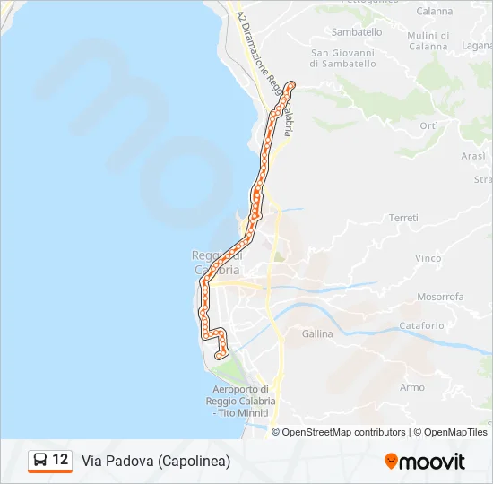 12  Line Map