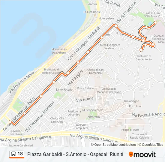 18  Line Map