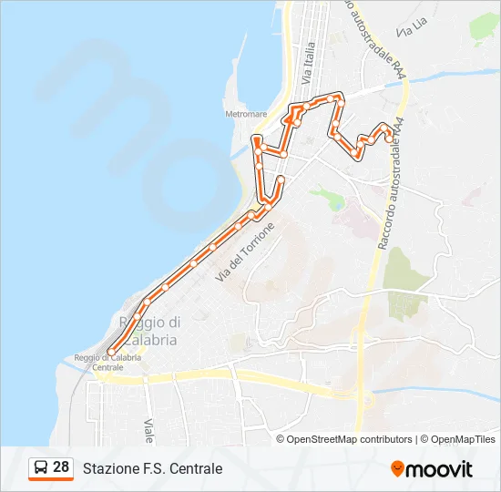 28  Line Map