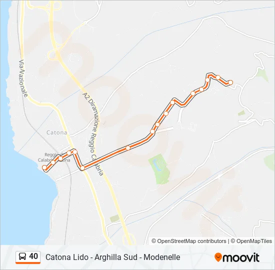 40  Line Map