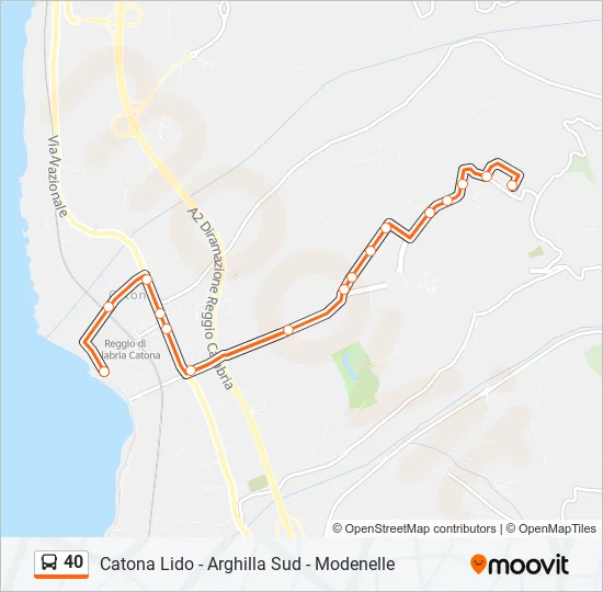40  Line Map