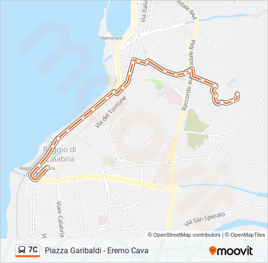 7C  Line Map