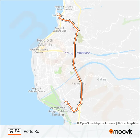 PA  Line Map