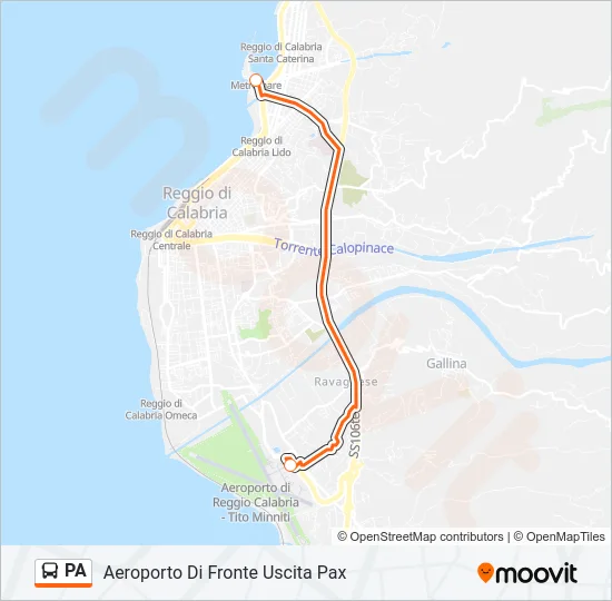 PA  Line Map