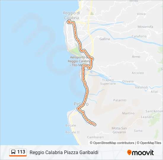 113  Line Map