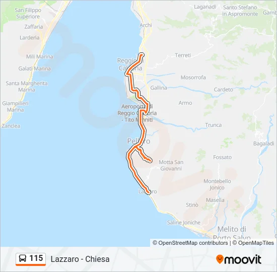 115  Line Map