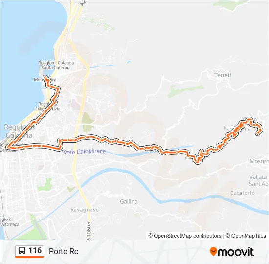 116  Line Map