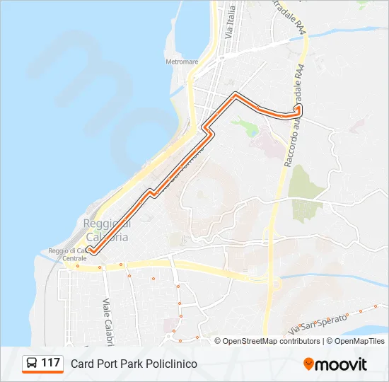 117  Line Map