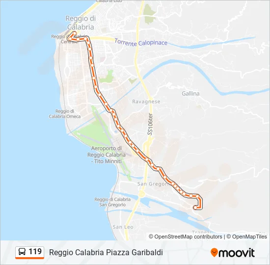 119  Line Map