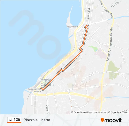 126  Line Map