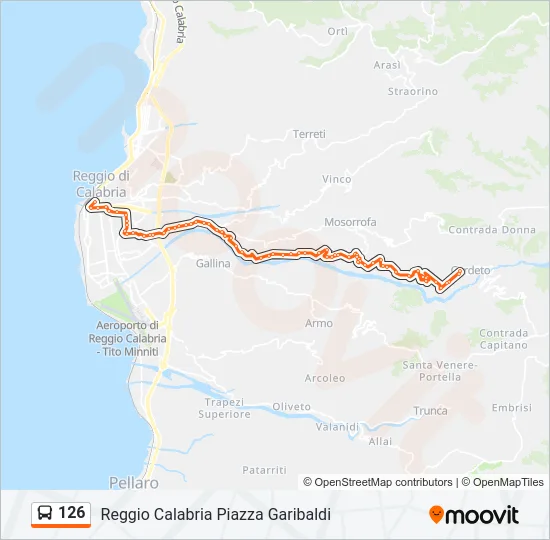 126  Line Map