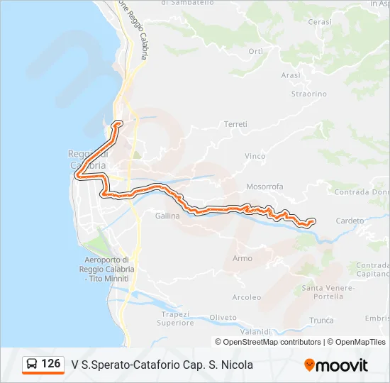 126  Line Map