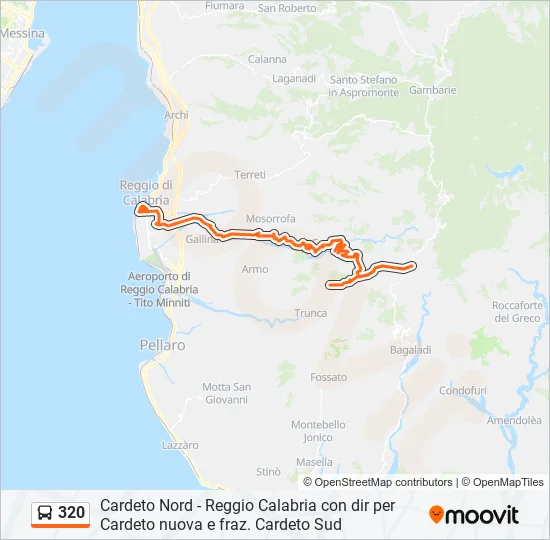 320  Line Map