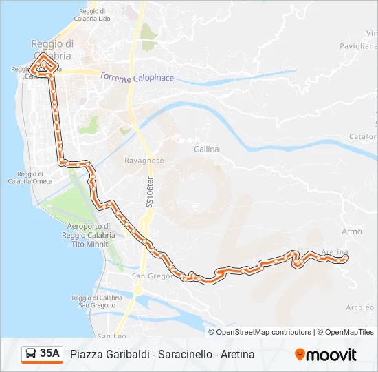 35A  Line Map