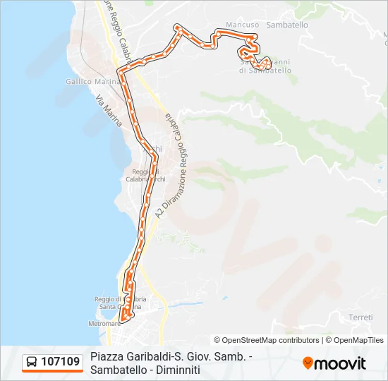107109  Line Map