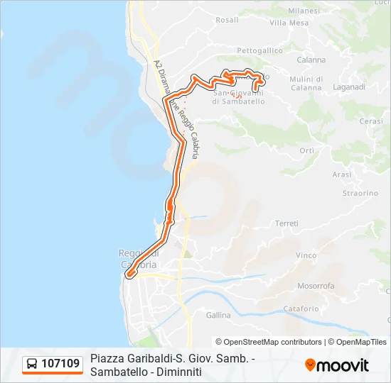 107109  Line Map