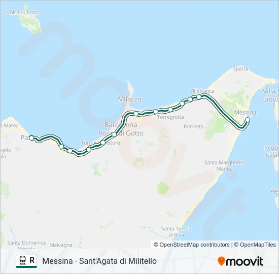 R Train Line Map