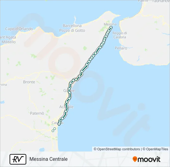 R/RV Train Line Map