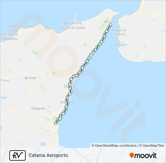 R/RV Train Line Map