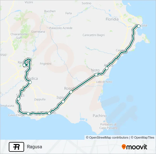 R Train Line Map