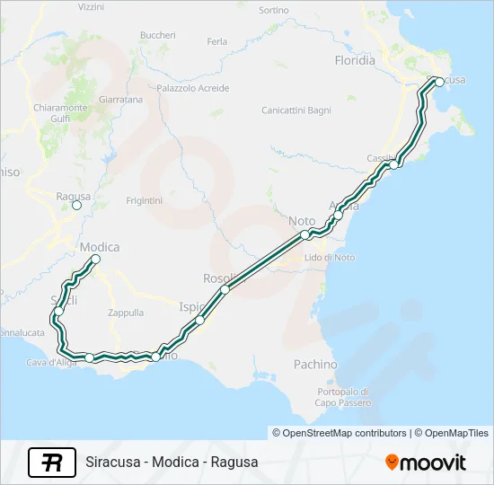 R Train Line Map
