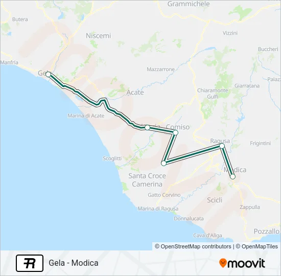 R Train Line Map