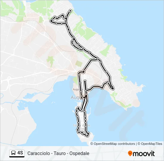 4S Bus Line Map