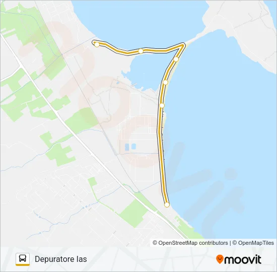 LITORANEA Bus Line Map