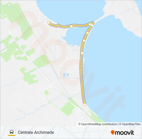 LITORANEA Bus Line Map
