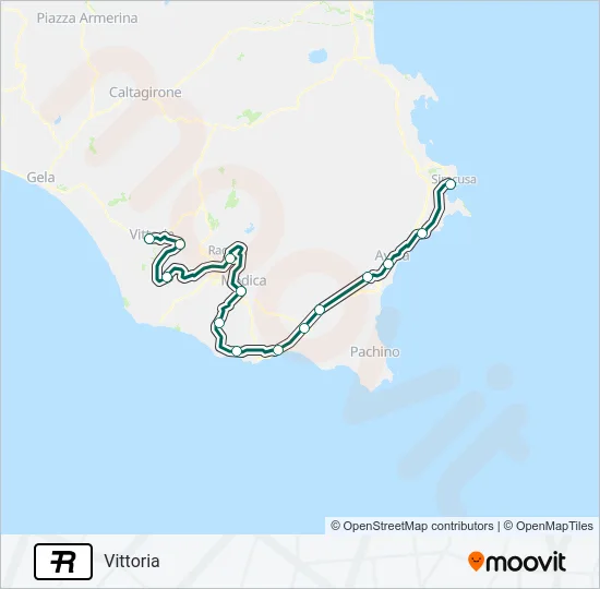 R Train Line Map