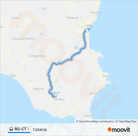RG-CT ✈ Bus Line Map