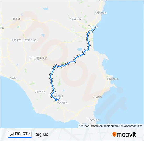 RG-CT ✈ Bus Line Map