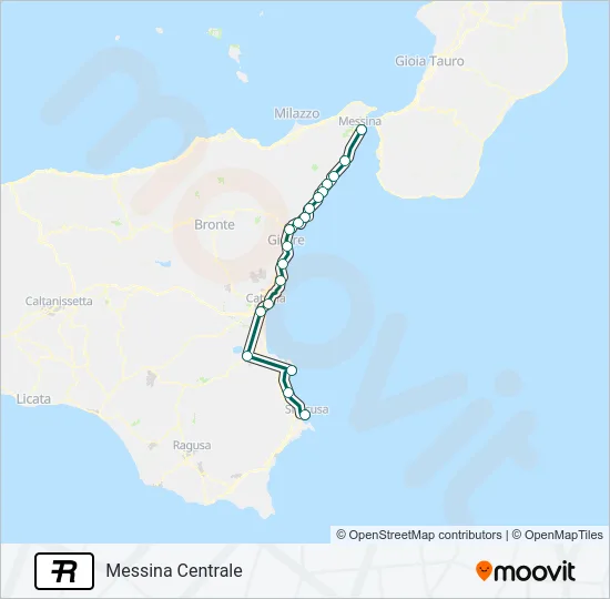R Train Line Map