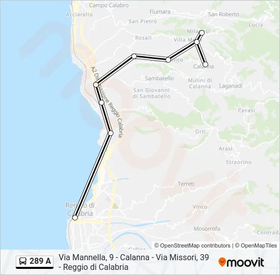 289  A Bus Line Map