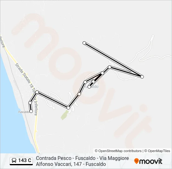 143 C Bus Line Map
