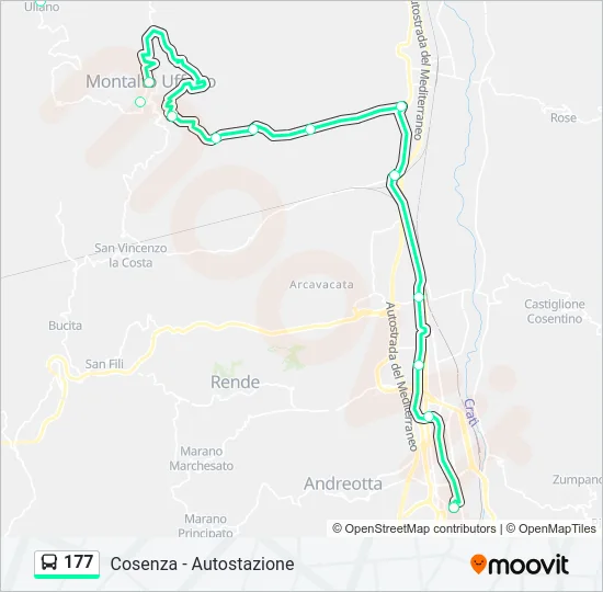 177  Line Map