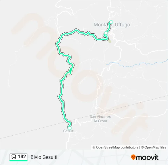 182  Line Map