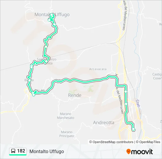 182  Line Map