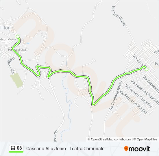 06 bus Line Map