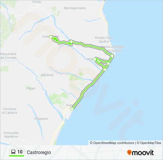 10  Line Map