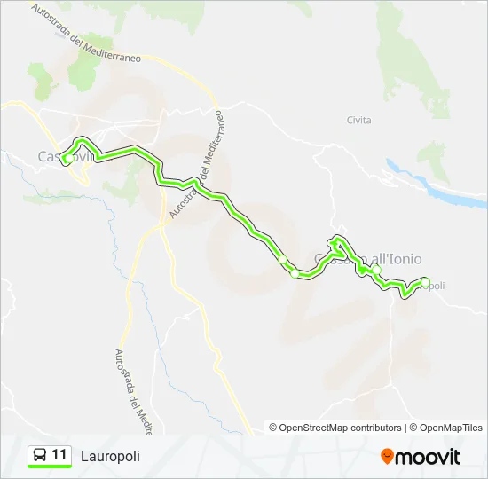 11  Line Map