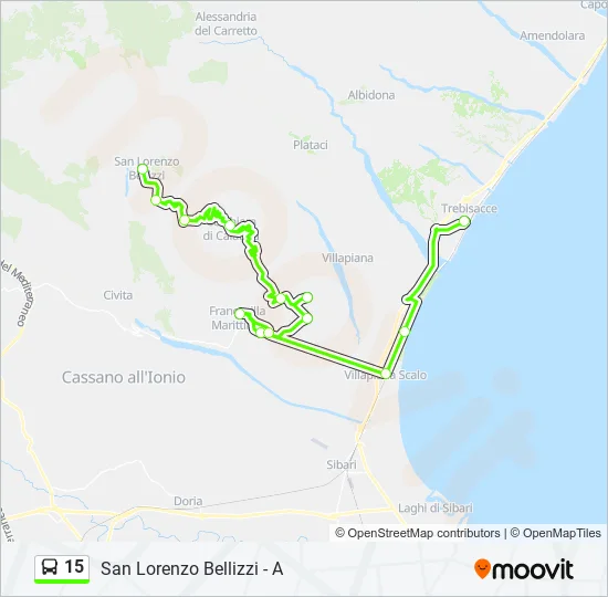 15  Line Map