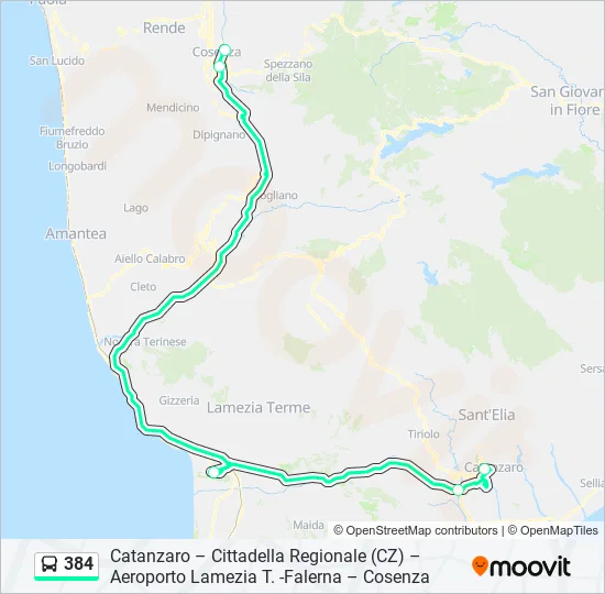 384  Line Map