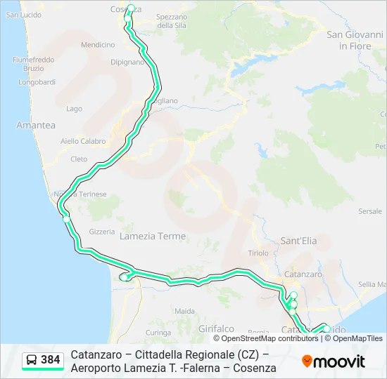 384  Line Map
