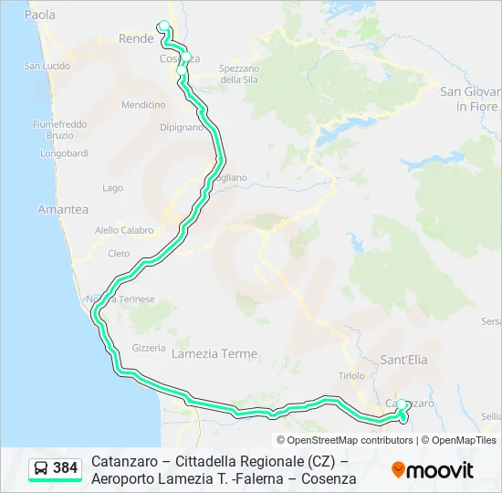 384  Line Map