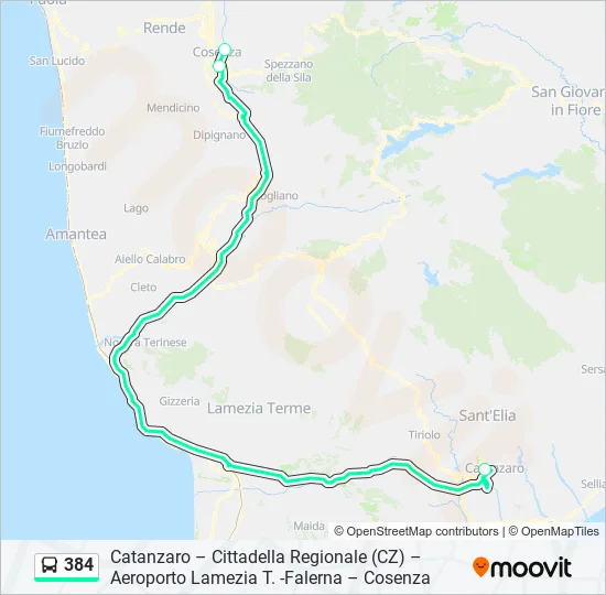 384  Line Map